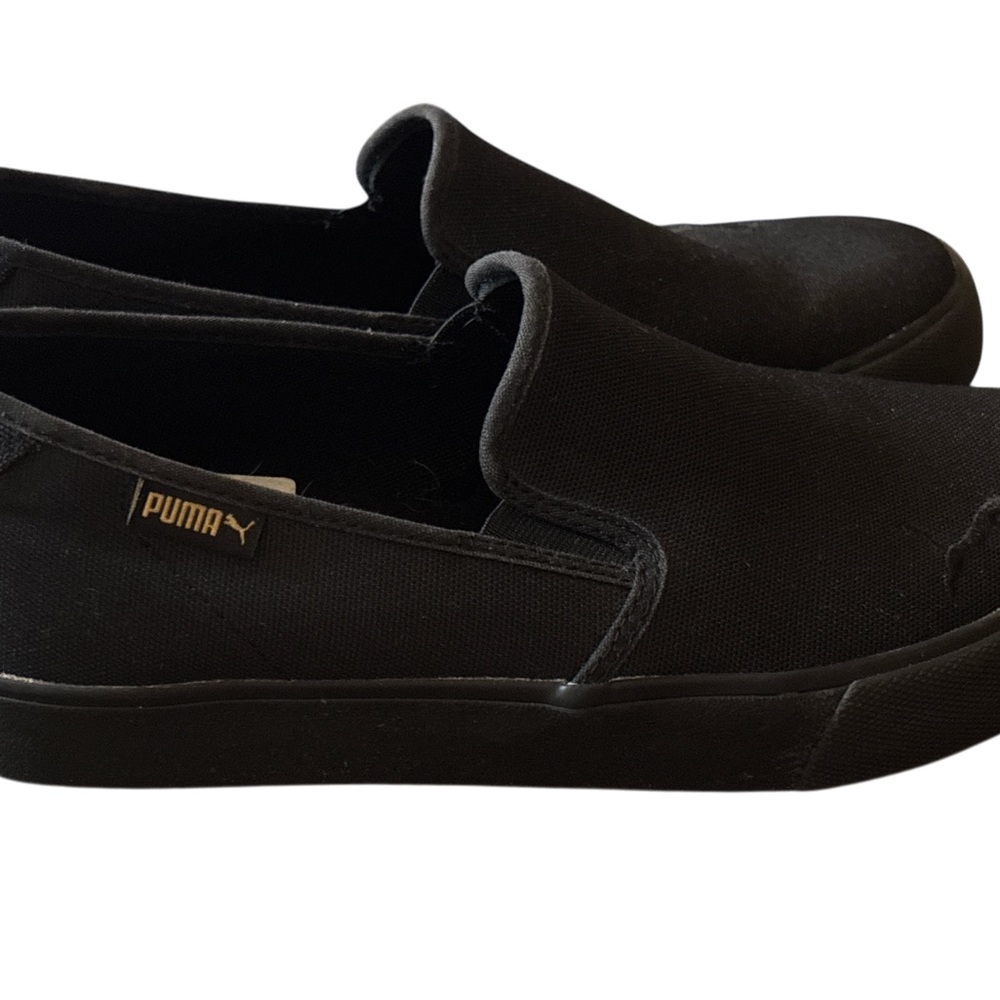 Puma Women’s Black Slip-On Sneakers